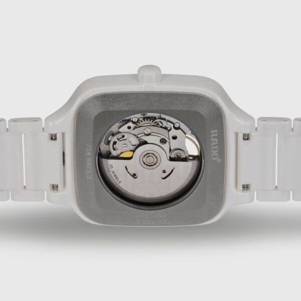 Designer Watch True Square Automatic Open Heart White - Image 2