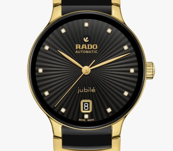 Branded Centrix Diamonds gold and black Watch 121 - Image 2