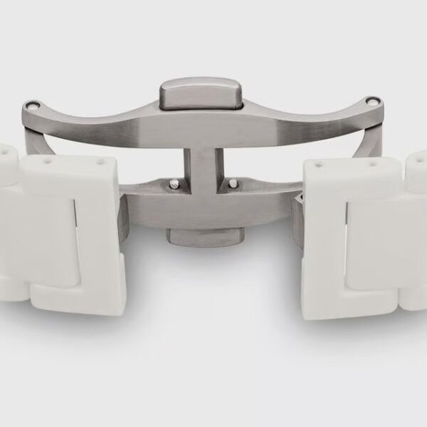 Designer Watch True Square Automatic Open Heart White - Image 4